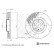 Disque de frein ADBP430049 Blue Print, Vignette 3