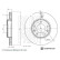 disque de frein ADBP430129 Blue Print, Vignette 3