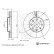 Disque de frein ADBP430261 Blue Print