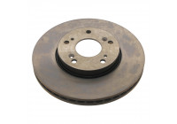 Disque de frein ADH24384 Blue Print