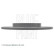 Disque de frein ADP154340 Blue Print, Vignette 7