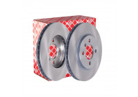 Disque de frein avant 04059 FEBI