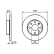 Disque de frein BD1060 Bosch, Vignette 5