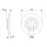 Disque de frein BD1162 Bosch, Vignette 5