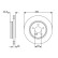 Disque de frein BD1305 Bosch, Vignette 4