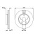 Disque de frein BD1407 Bosch, Vignette 5