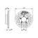 Disque de frein BD1424 Bosch