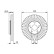Disque de frein BD1506 Bosch