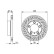 Disque de frein BD1512 Bosch