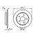 Disque de frein BD156 Bosch