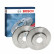 Disque de frein BD1654 Bosch, Vignette 6