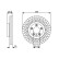 Disque de frein BD1720 Bosch