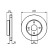 Disque de frein BD193 Bosch
