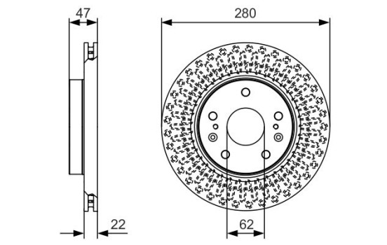 Disque de frein BD2179 Bosch, Image 5