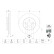 Disque de frein BD2817 Bosch