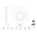 Disque de frein BD2936 Bosch