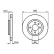 Disque de frein BD313 Bosch