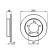 Disque de frein BD315 Bosch