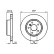 Disque de frein BD411 Bosch