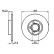 Disque de frein BD467 Bosch, Vignette 5