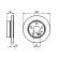 Disque de frein BD488 Bosch