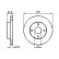 Disque de frein BD695 Bosch