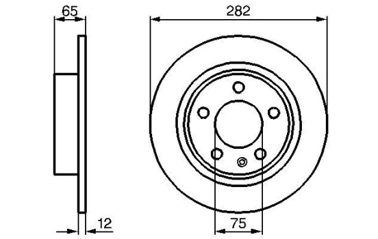 Disque de frein BD790 Bosch