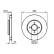Disque de frein BD930 Bosch