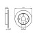 Disque de frein BD960 Bosch
