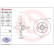 Disque de frein BEARING DISC LINE 08.5833.25 Brembo, Vignette 2