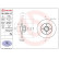 Disque de frein BEARING DISC LINE 08.5834.27 Brembo