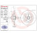 Disque de frein BEARING DISC LINE 08.A239.27 Brembo, Vignette 2