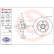 Disque de frein BEARING DISC LINE 08.B369.37 Brembo