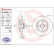 Disque de frein BEARING DISC LINE 08.B650.17 Brembo