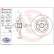 Disque de frein BEARING DISC LINE 08.C742.27 Brembo