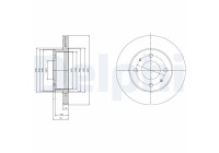 Disque de frein BG3946 Delphi