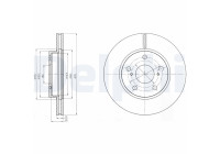 Disque de frein BG4232 Delphi