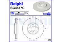 Disque de frein BG4817C Delphi