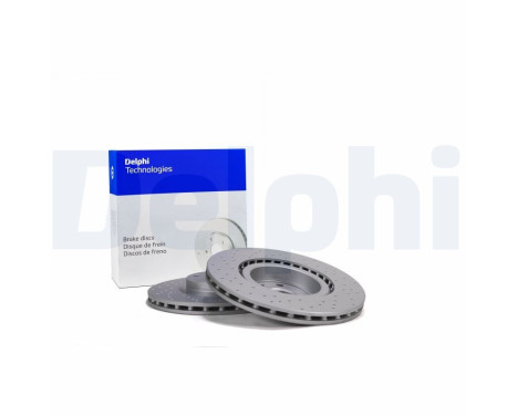 Disque de frein BG4943C Delphi