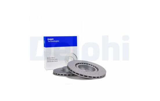 Disque de frein BG4943C Delphi
