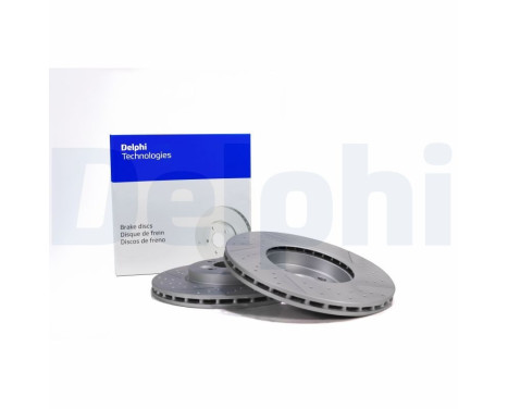 Disque de frein BG5021C Delphi