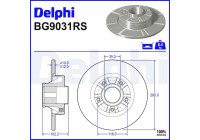 Disque de frein BG9031RS Delphi