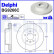 Disque de frein BG9266C Delphi, Vignette 3