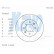 Disque de frein BR-2213-C Kavo parts, Vignette 2
