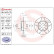 Disque de frein BREMBO MAX LINE 08.4475.75, Vignette 4