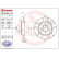 Disque de frein BREMBO MAX LINE 08.9975.75