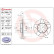 Disque de frein BREMBO MAX LINE 09.3090.75, Vignette 4