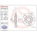 Disque de frein BREMBO MAX LINE 09.5166.75, Vignette 4