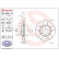 Disque de frein BREMBO MAX LINE 09.7628.75, Vignette 4