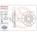 Disque de frein BREMBO MAX LINE 09.9167.75, Vignette 3